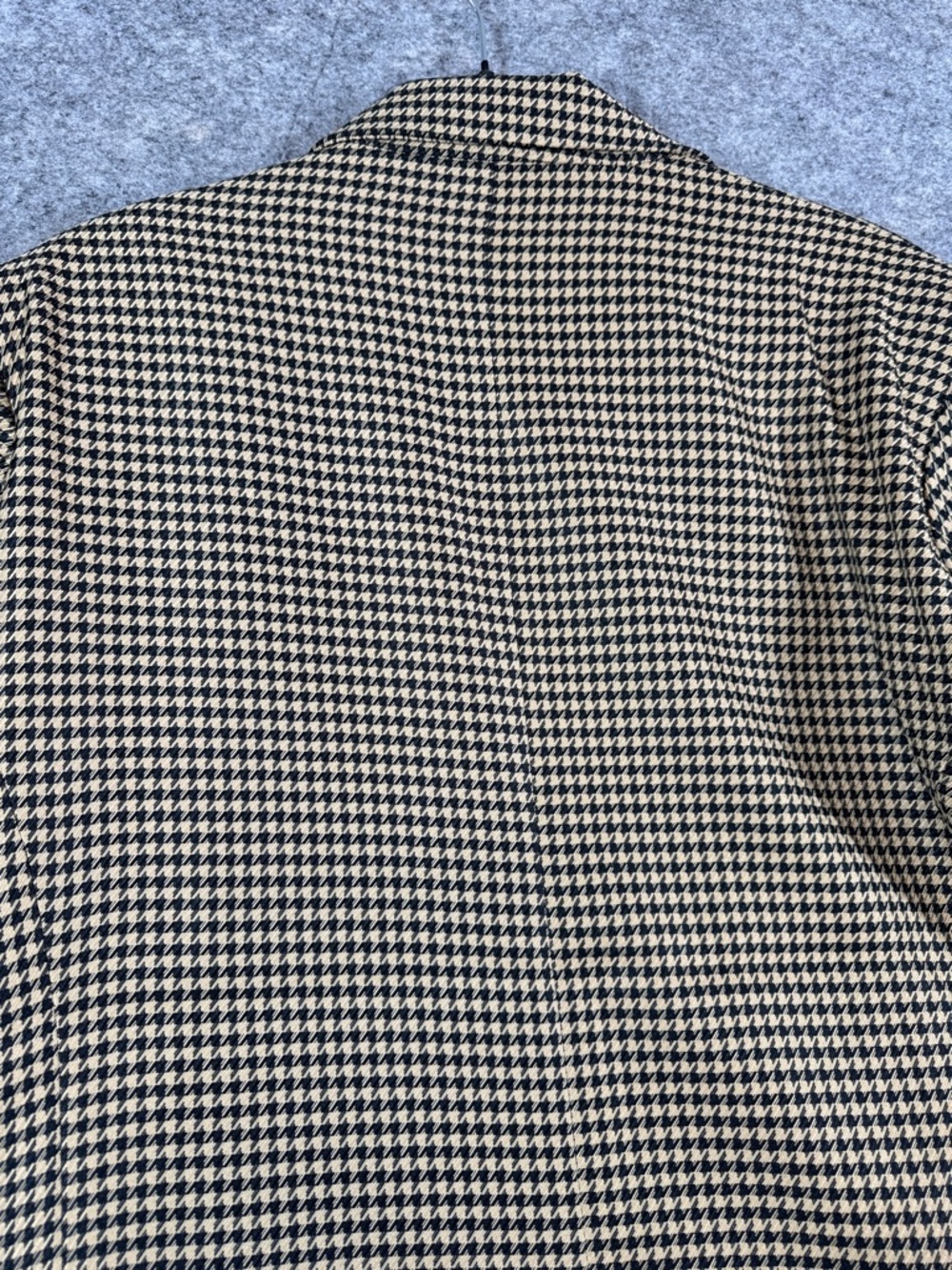 ICHI Houndstooth Blazer Jacket Size 40 Tailored Preppy Academia Oversized Fit - Picture 14 of 15